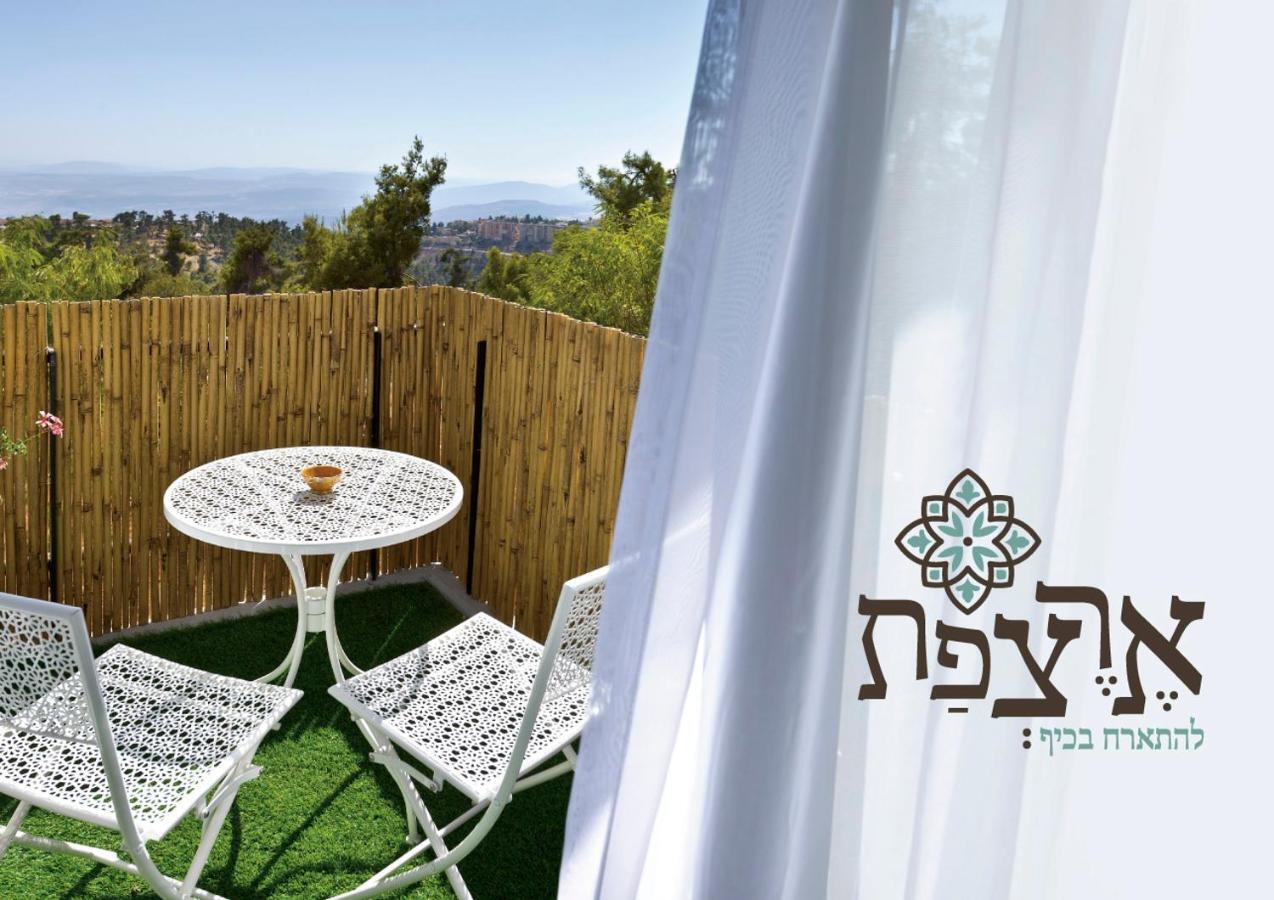 Eretzefat Hotel Safed Kültér fotó